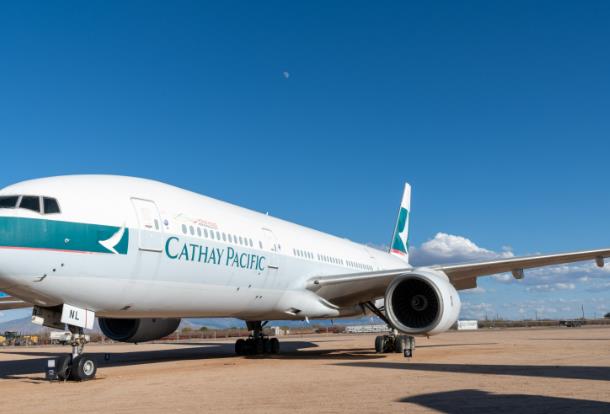 Toilet door comes off during Cathay Pacific flight from Hong Kong to New York